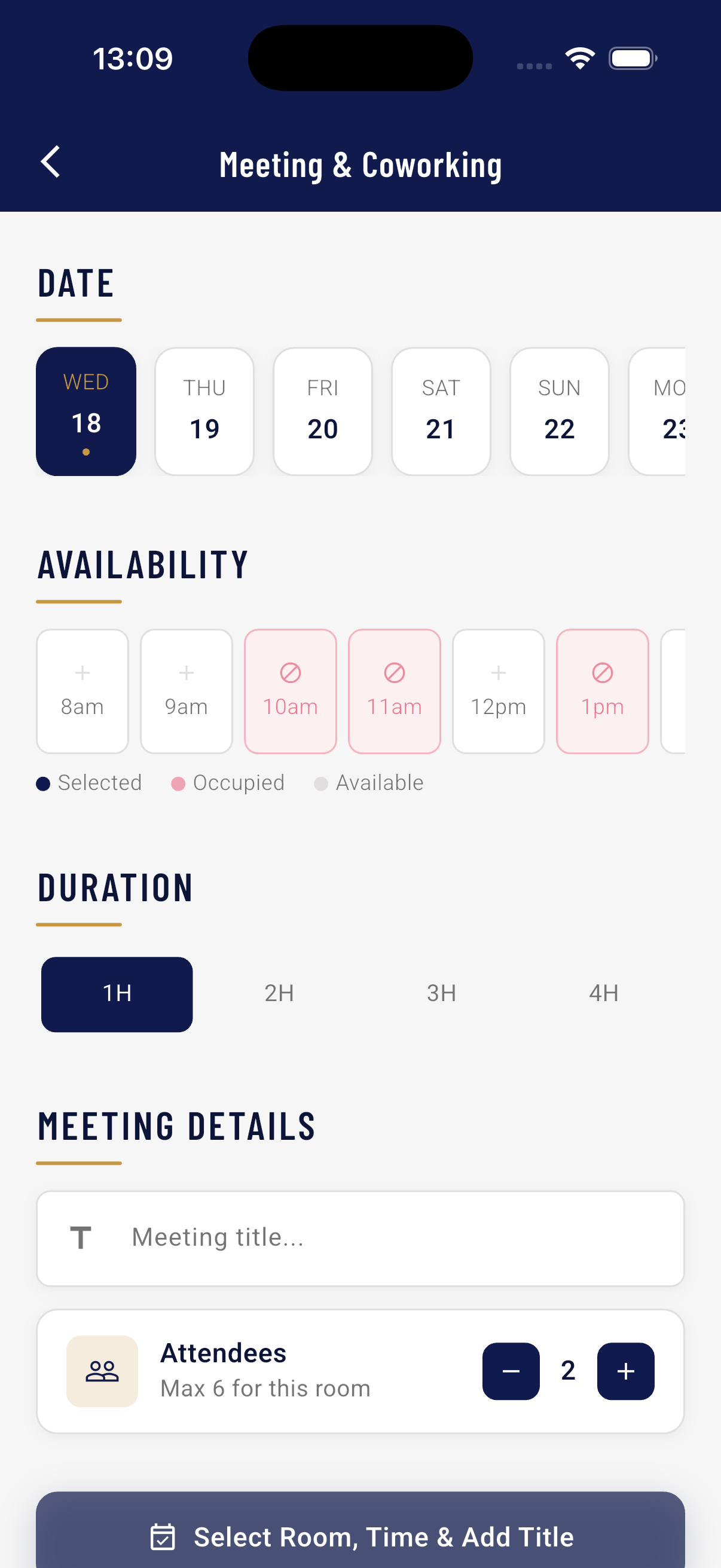 StayHub App Screen