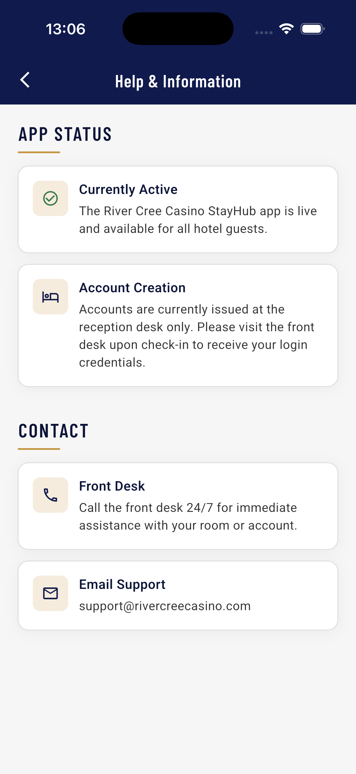 StayHub Room Controls