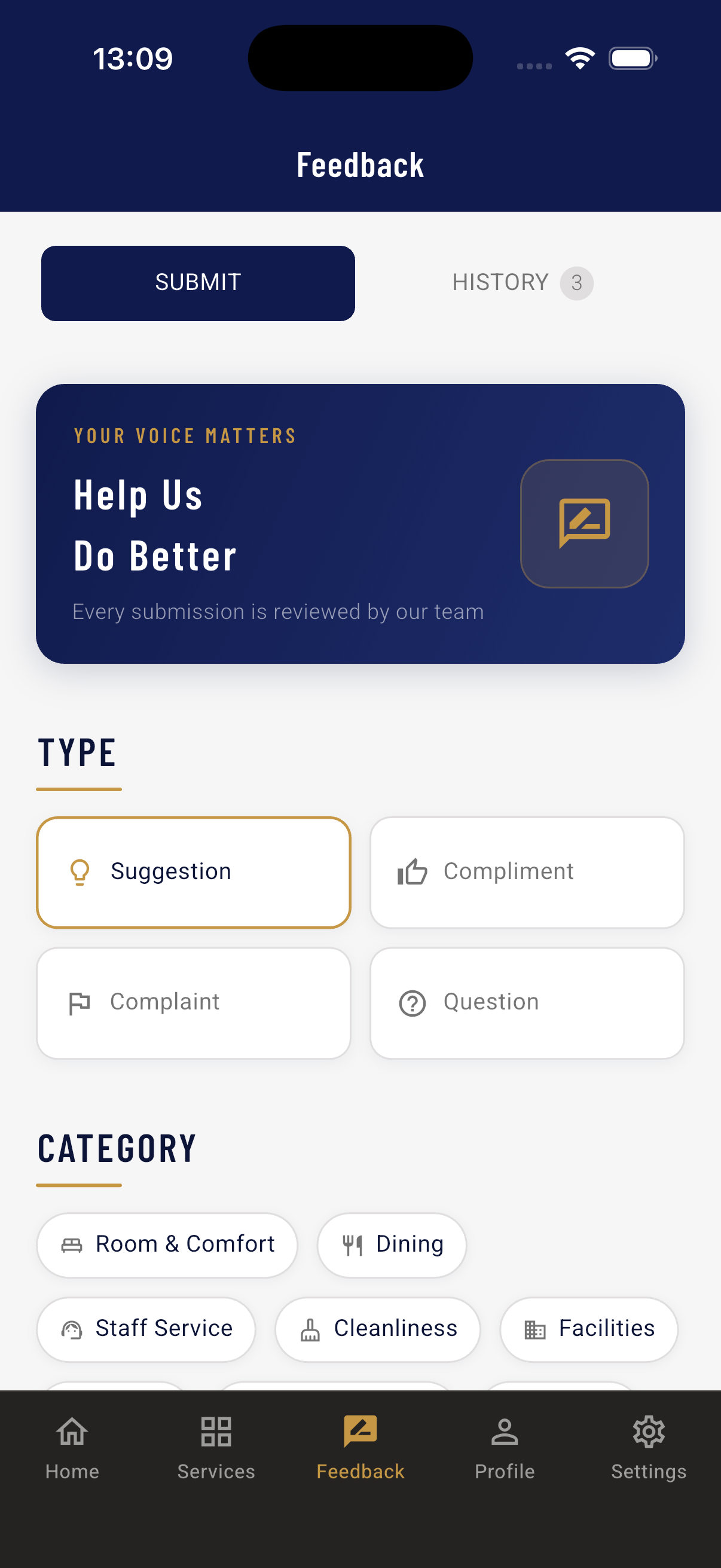 StayHub App Screen