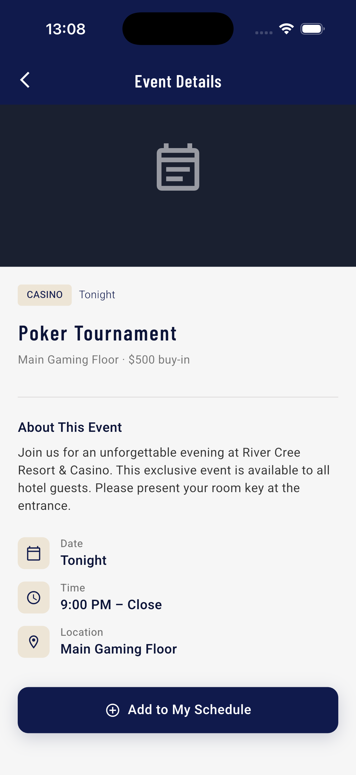 StayHub App Screen